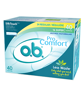 o.b. Ultra Absorbency Tampons (40 count) –  (by 99 Pharmacy)